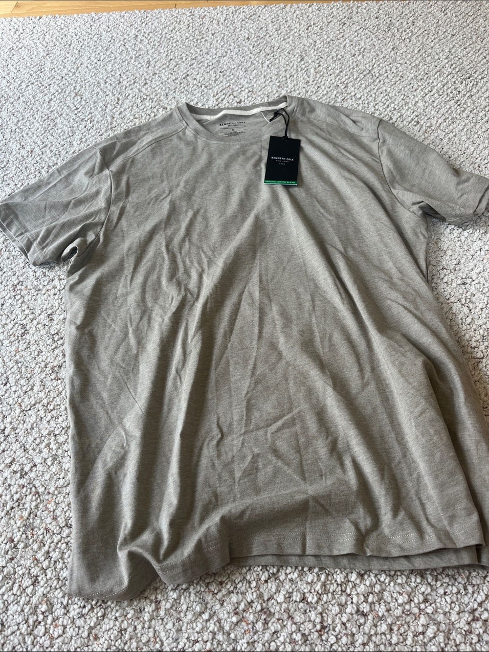 Kenneth Cole Short Sleeve Tee - Olive Gray